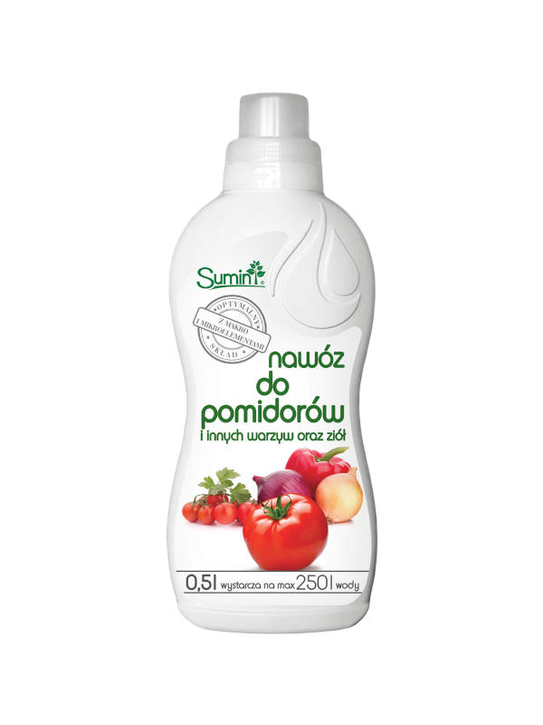 

Nawóz do pomidorów,warzyw, ziół płyn 0,5l SuminNPK