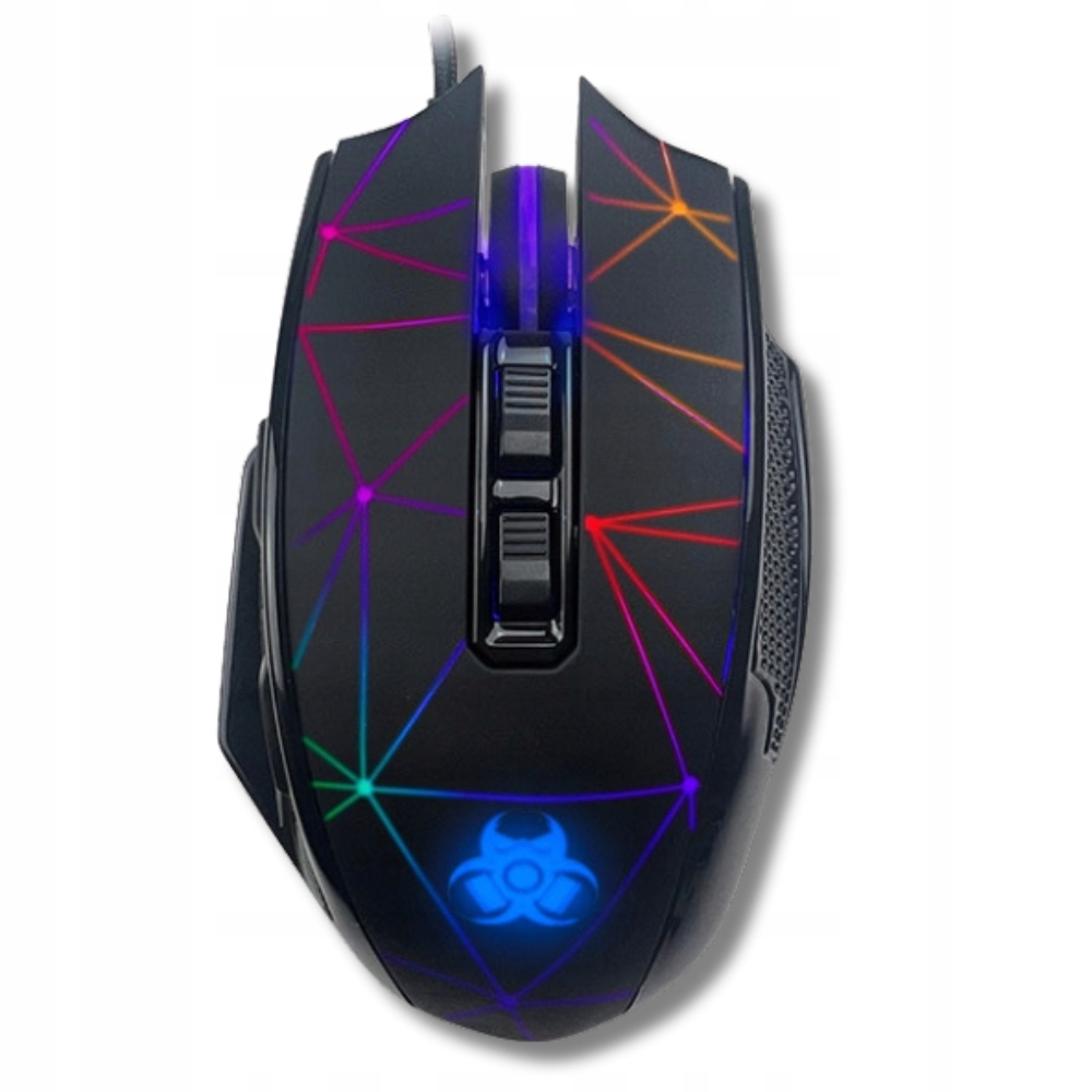 Přesná drátová herní Myš pro hráče Defender 7200 dpi