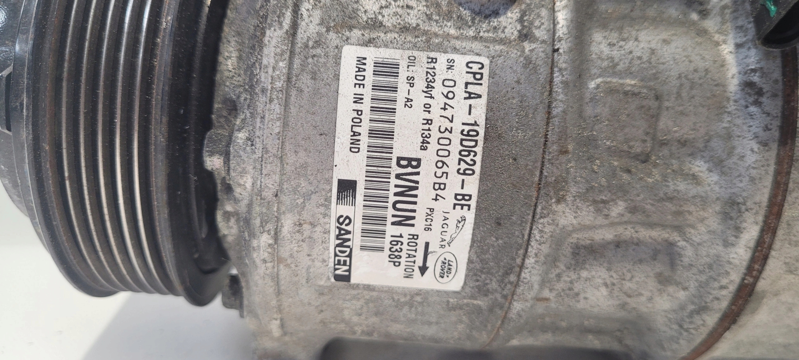 kompresor klimatizaci LAND ROVER CPLA-19D629-BG