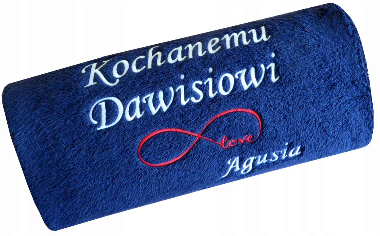 dárek jí Valentýnský ručník s Haft jménem