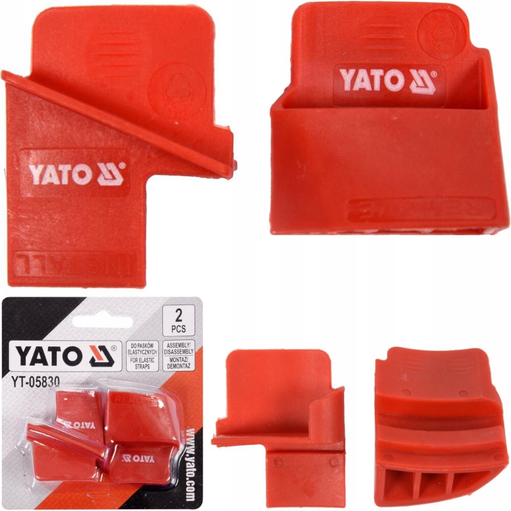 Yato Zestaw Do Obsługi Pasków Elastycznych Wielorowkowych Klinowych 2szt.