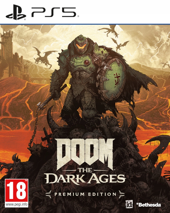 DOOM: The Dark Ages Edycja Premium PlayStation 5 (PS5) pudełkowa