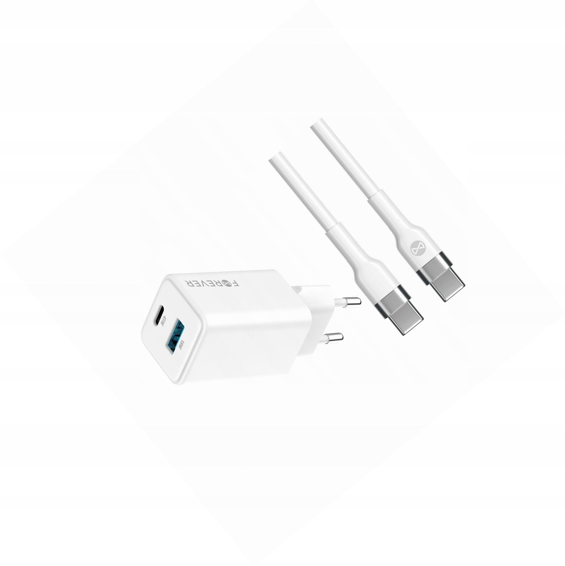Szybka ładowarka GaN 45W Usb-c z kablem do Google Pixel 4a 5G