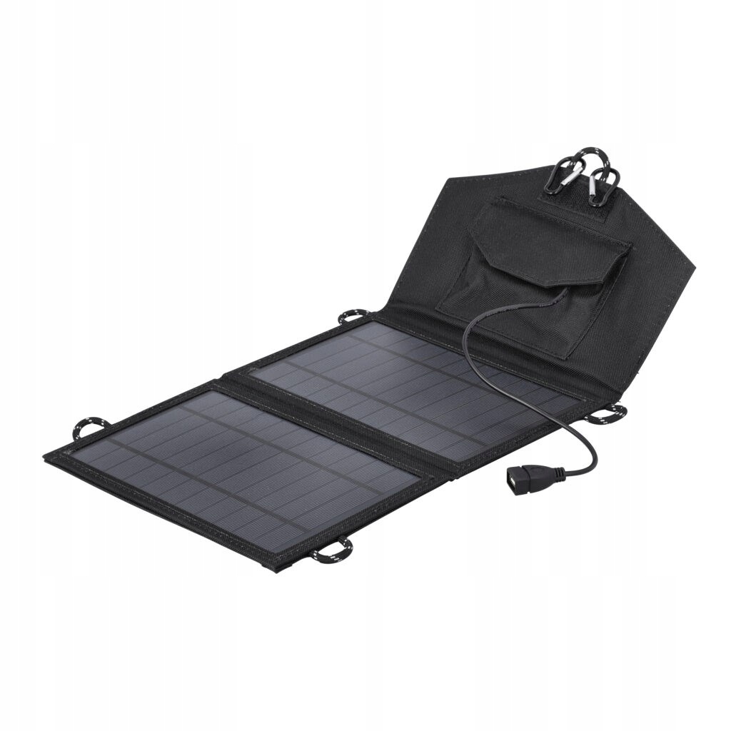 Solární nabíječka, skládací solární panel Usb 7W