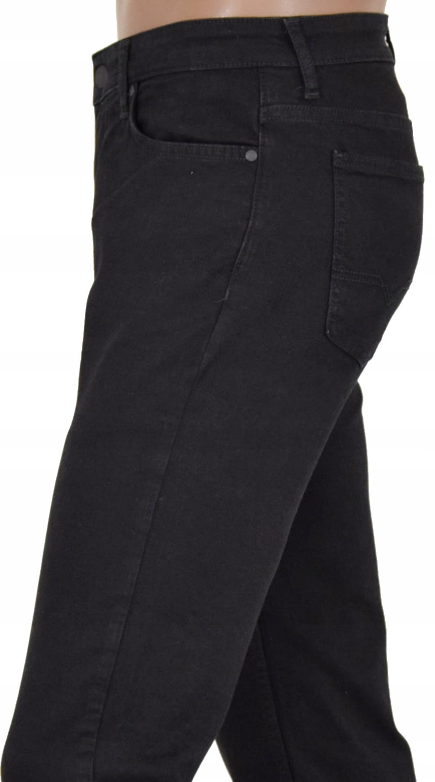 JEANSY MĘSKIE CZARNE VENTANA 970-062 BAWEŁNA + ELASTAN PREMIUM R. 34/32 Kod producenta 970-062