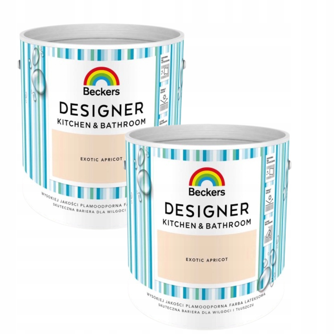 Set Beckers Kitchen & Bathroom 5 l 2x2,5 l Exotic apricot Kuchyně Koupelna