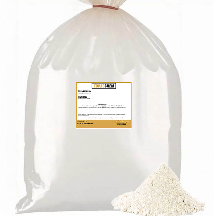 Tlenek Ceru – Proszek Do Polerowania Szkła I Usuwania Rys 5kg