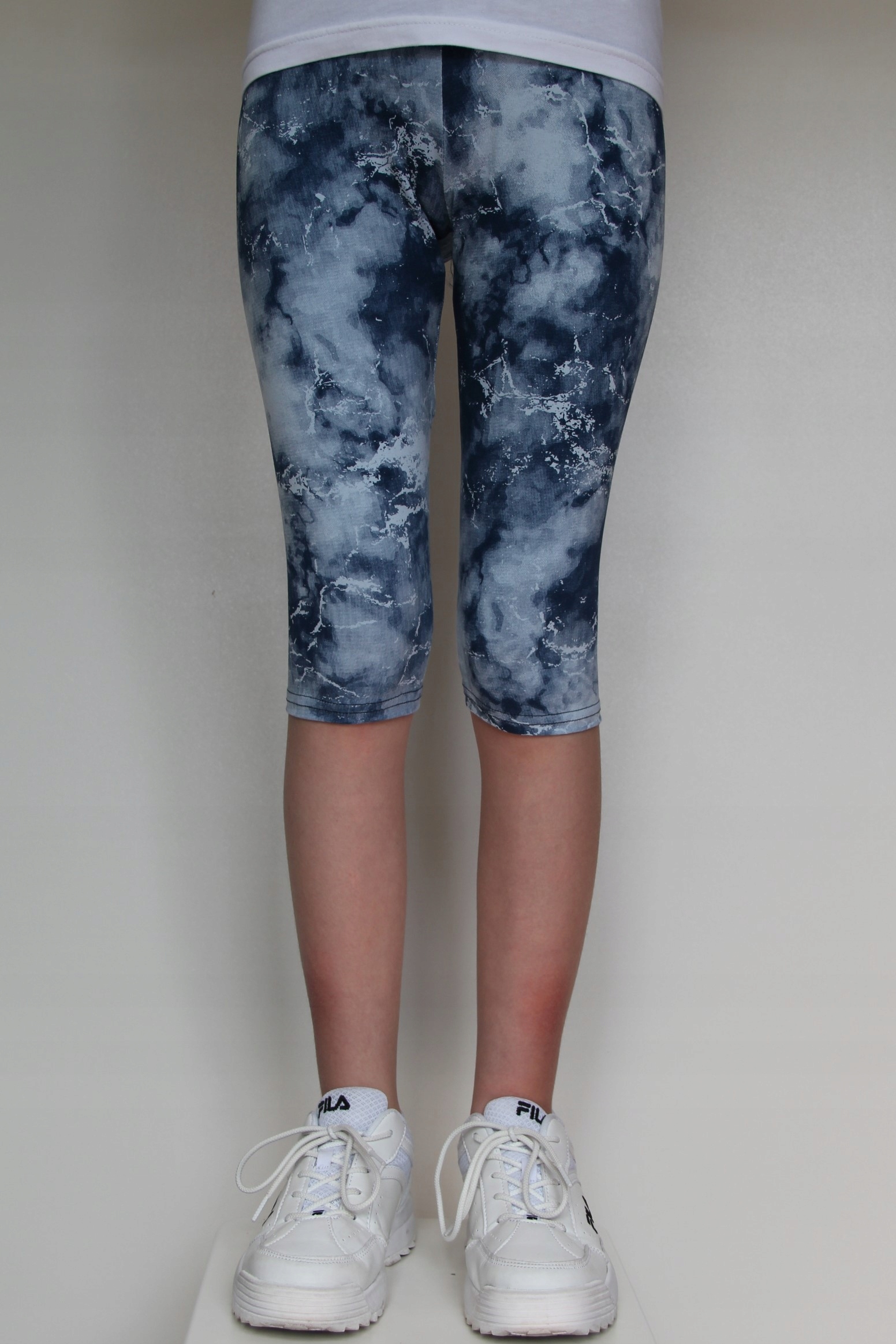 Leginsy 3/4 Getry Rybaczki Nadruki r.122 R.110-158