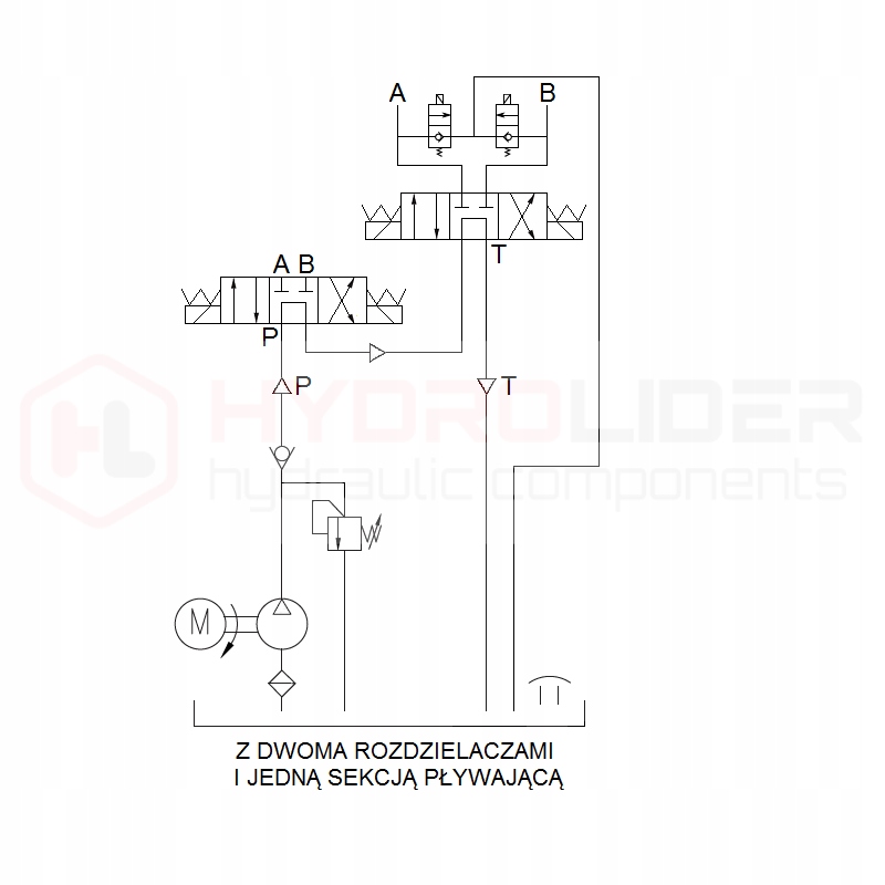 ZASILACZ AGREGAT HYDRAULICZNY 12V 1 6KW 3 3cm3 10L Part number 1 12 00 315 4