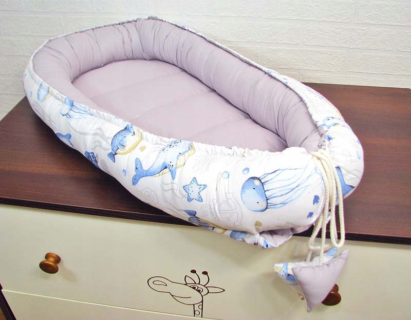 Kokon niemowlęcy, kojec dwustronny, gniazdo 2w1 Bohater / Bajka brak