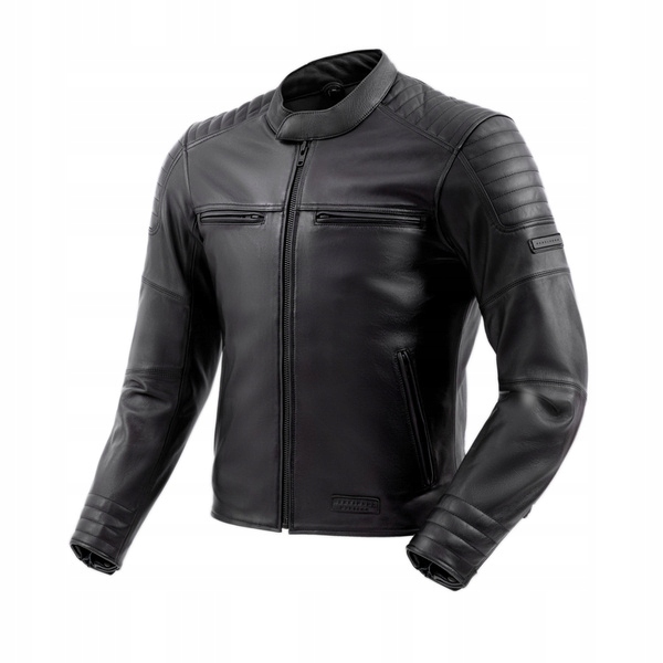 Kožená bunda Rebelhorn Hunter II Black 4XL