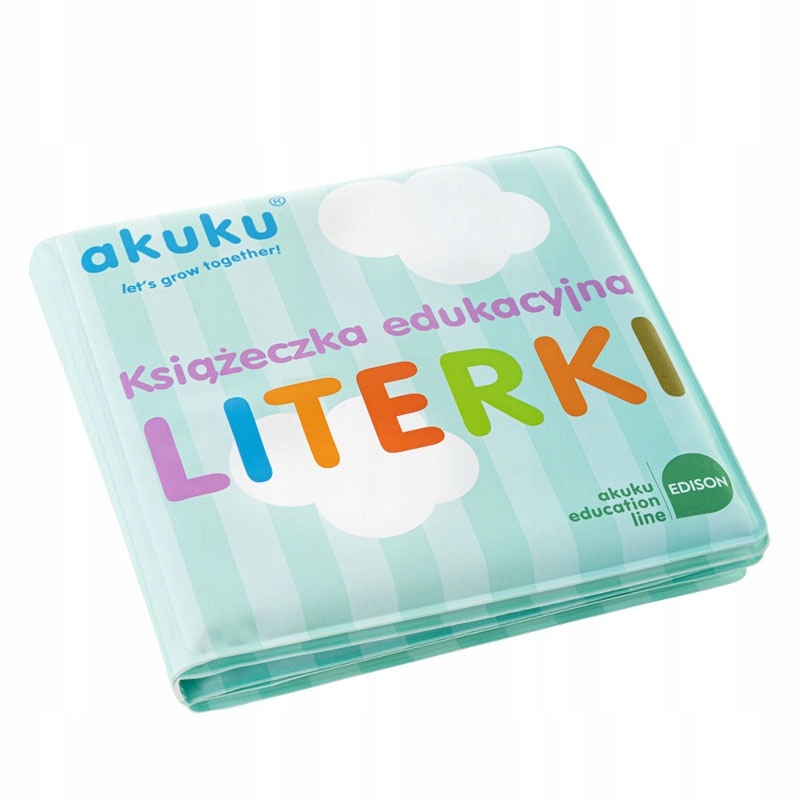 

Akuku Książeczka Edukacyjna Literki Gumowa