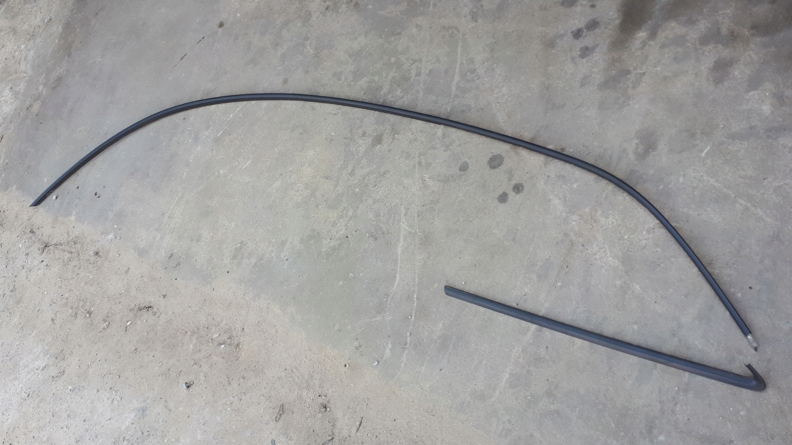 A6 C7 4G moulding roof left black SLINE