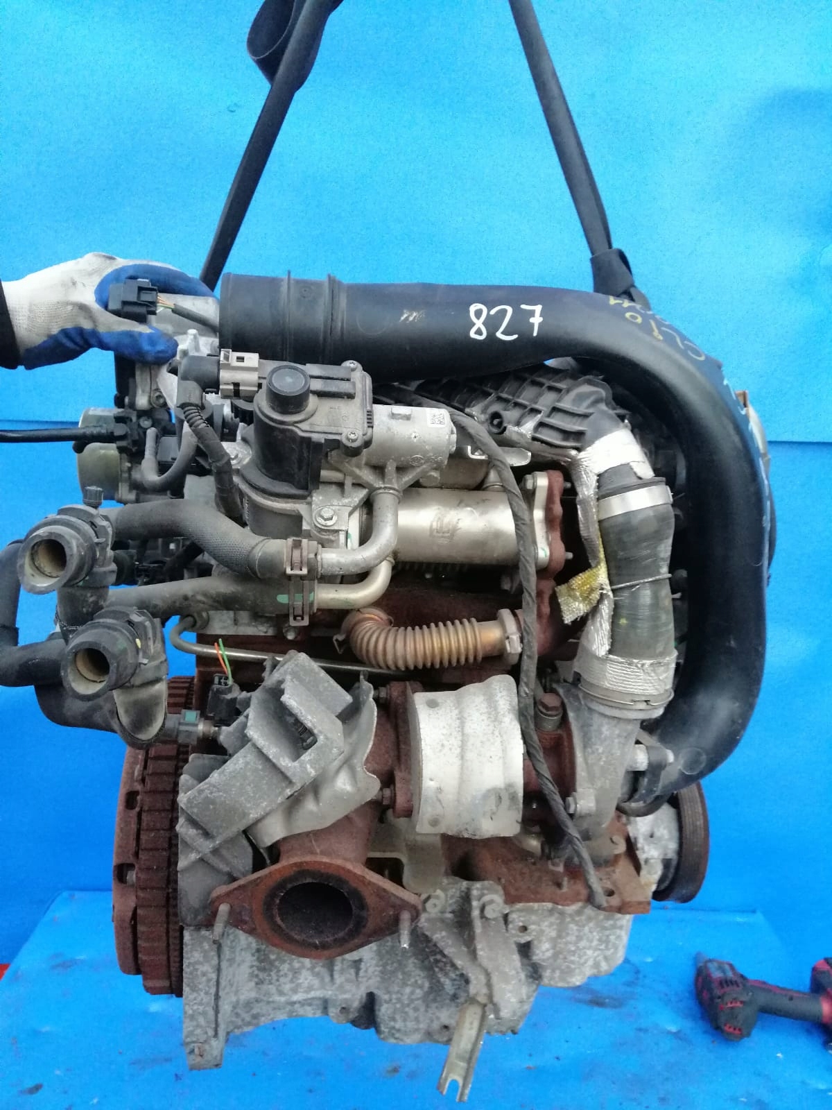 engine RENAULT CLIO 1.5 DCI K9KG770 119tys km