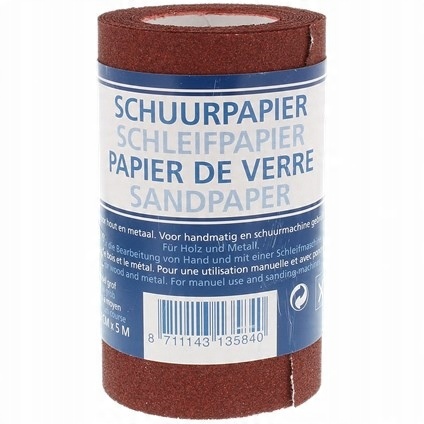 

Papier ścierny p80 120 mmx 5 m rolka budowa dom uc