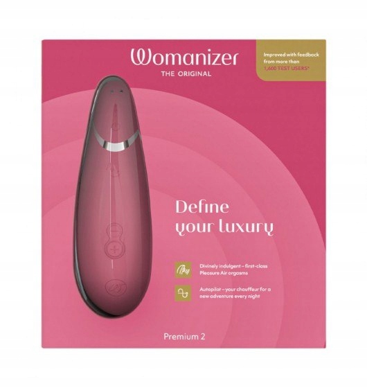 Stymulator łechtaczki Womanizer Premium 2 Raspberry Marka Womanizer