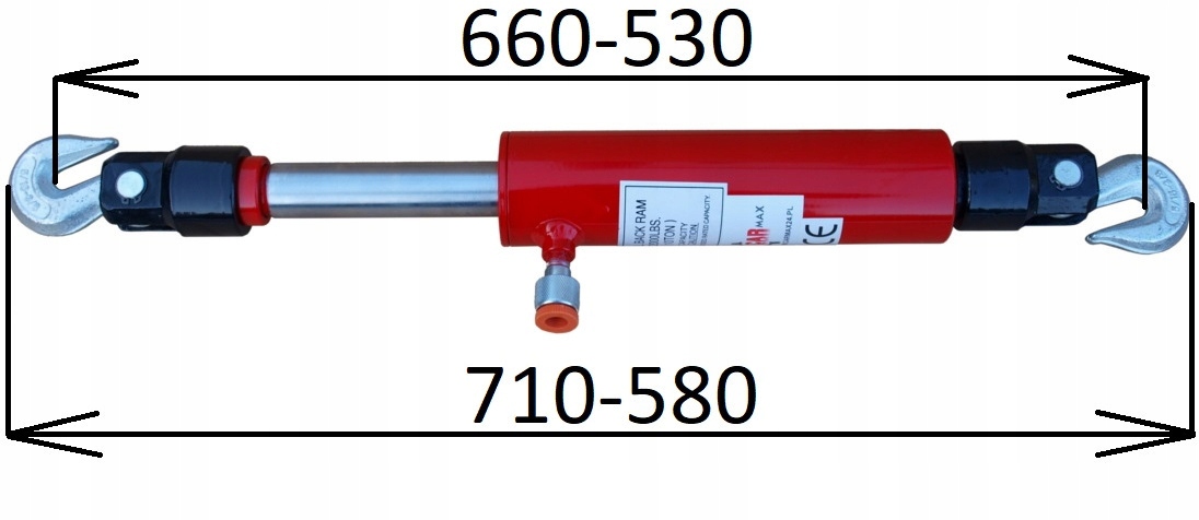 POMPA SILOWNIK SCIAGAJACY 10T 10TON RUCHOME HAKI Brand Carmax