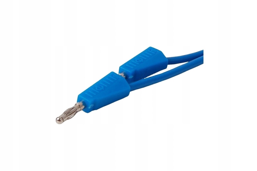

Przewód Pomiarowy 2BANAN 4mm 1m nieb 10A PPS1-BU