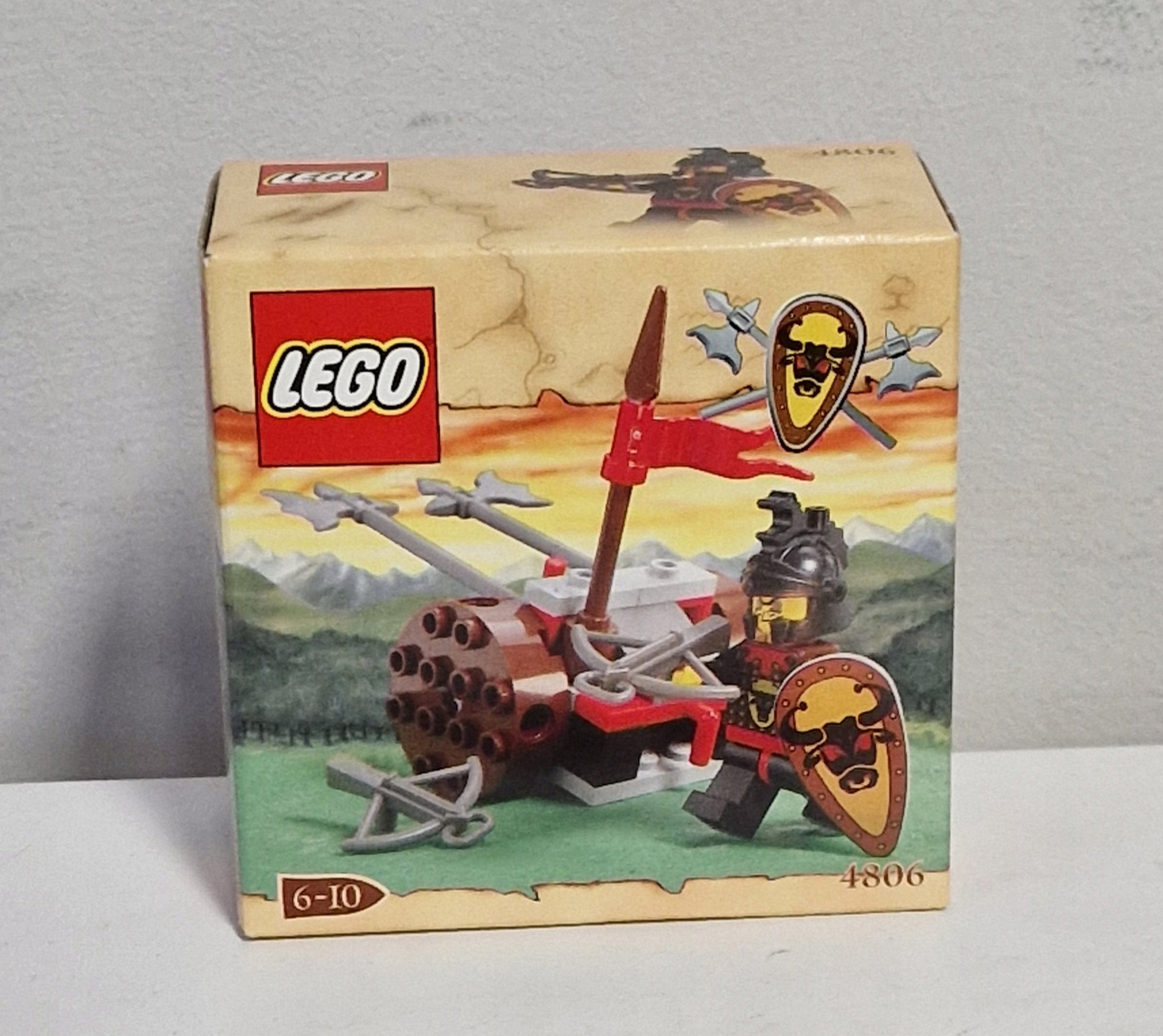 Castle Lego 4806 Machina z toporami