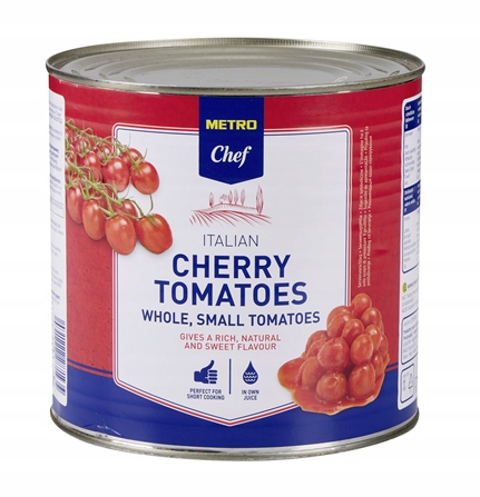Levně Metro Chef Koktejlová rajčata v rajčatové omáčce 2,5 kg