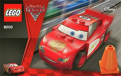 LEGO Cars Instrukcja 8200 McQueen