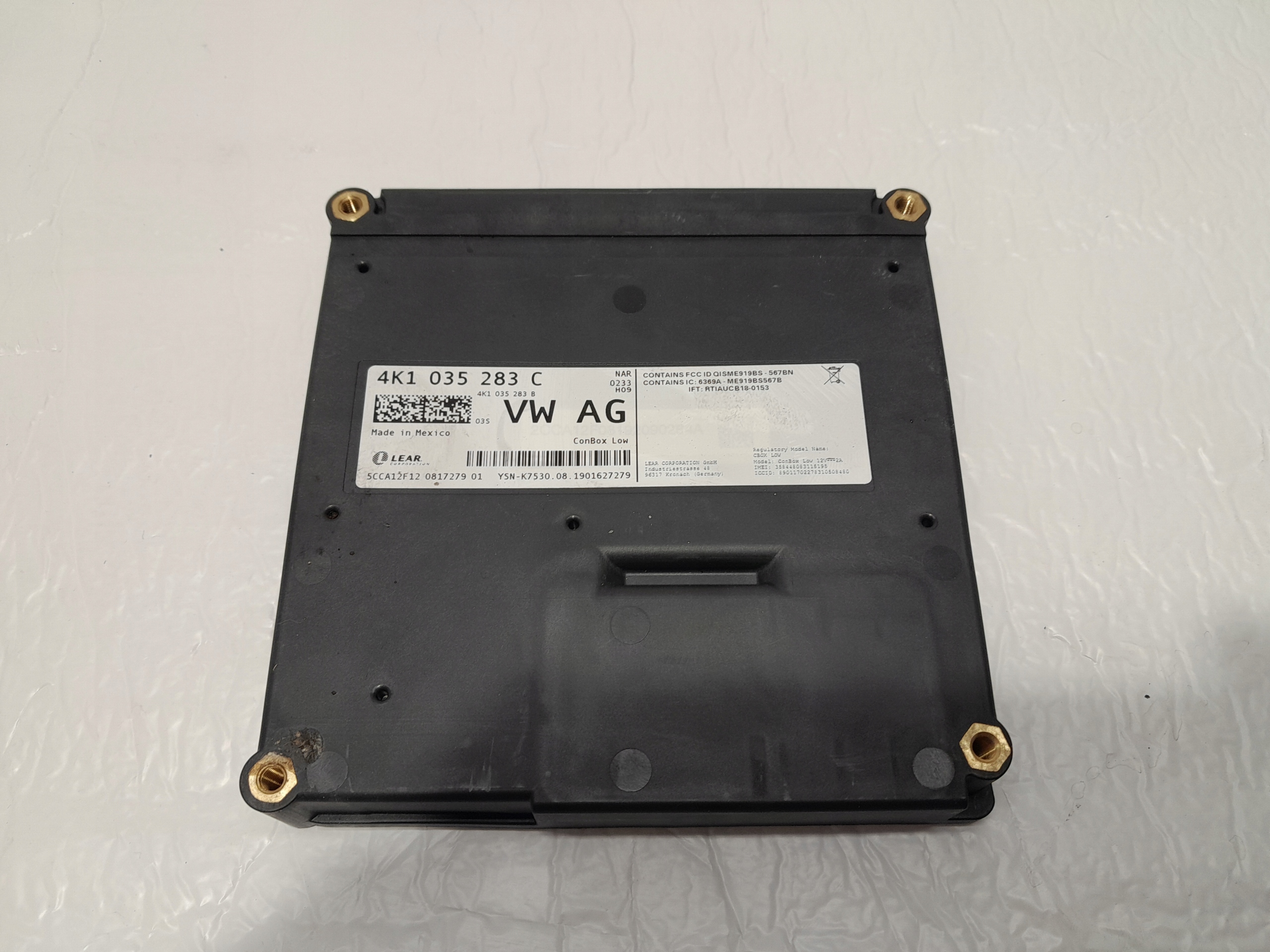 AUDI Q5 80A control unit module WZYWANIA POMOCY SOS CON-BOX 4K1035283C