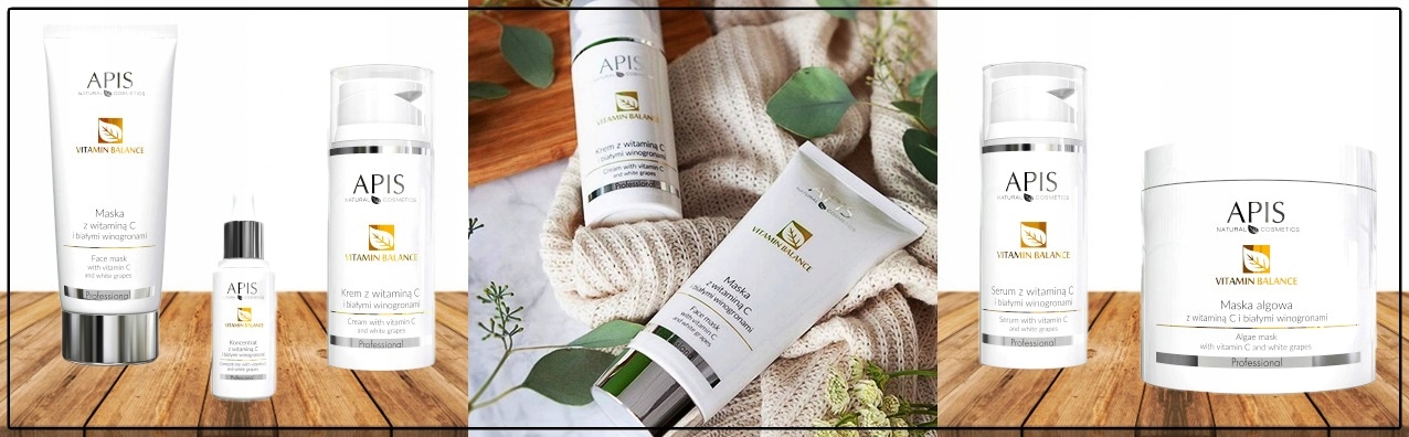 APIS VITAMIN BALANCE Maska z witaminą C 200ml Postać kremowa