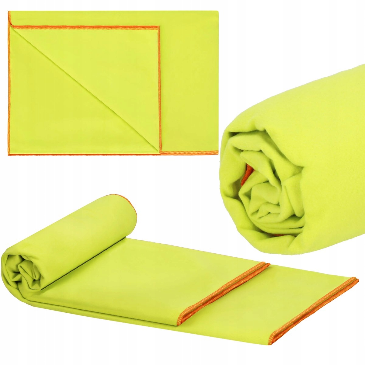 RĘCZNIK KĄPIELOWY SZYBKOSCHNĄCY PLAŻOWY Z MIKROFIBRY 75x150cm SPORTOWY DUŻY Materiał dominujący mikrofibra