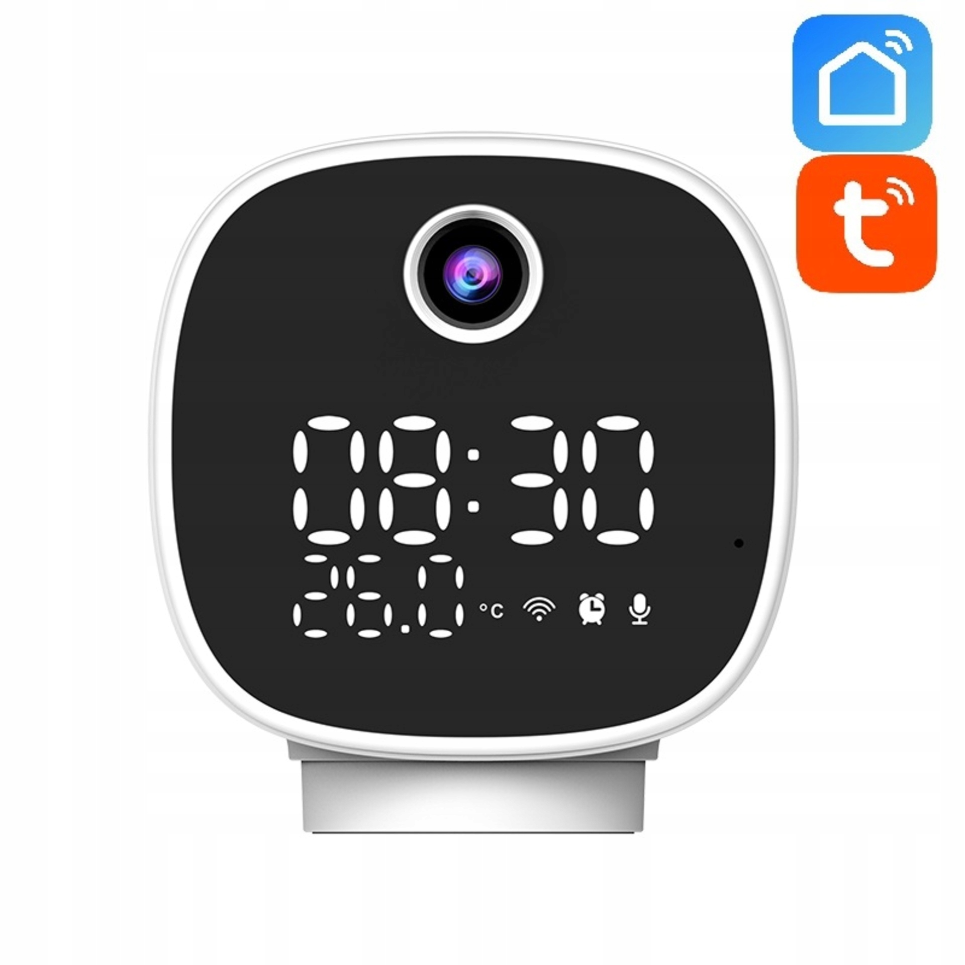 Solight domácí kamera s hodinami, teploměrem a nočním světlem 3Mpx 1D81