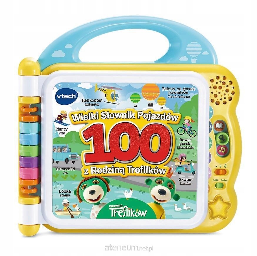 

VTech 61551 Słownik Rodziny Treflików Pojazdy