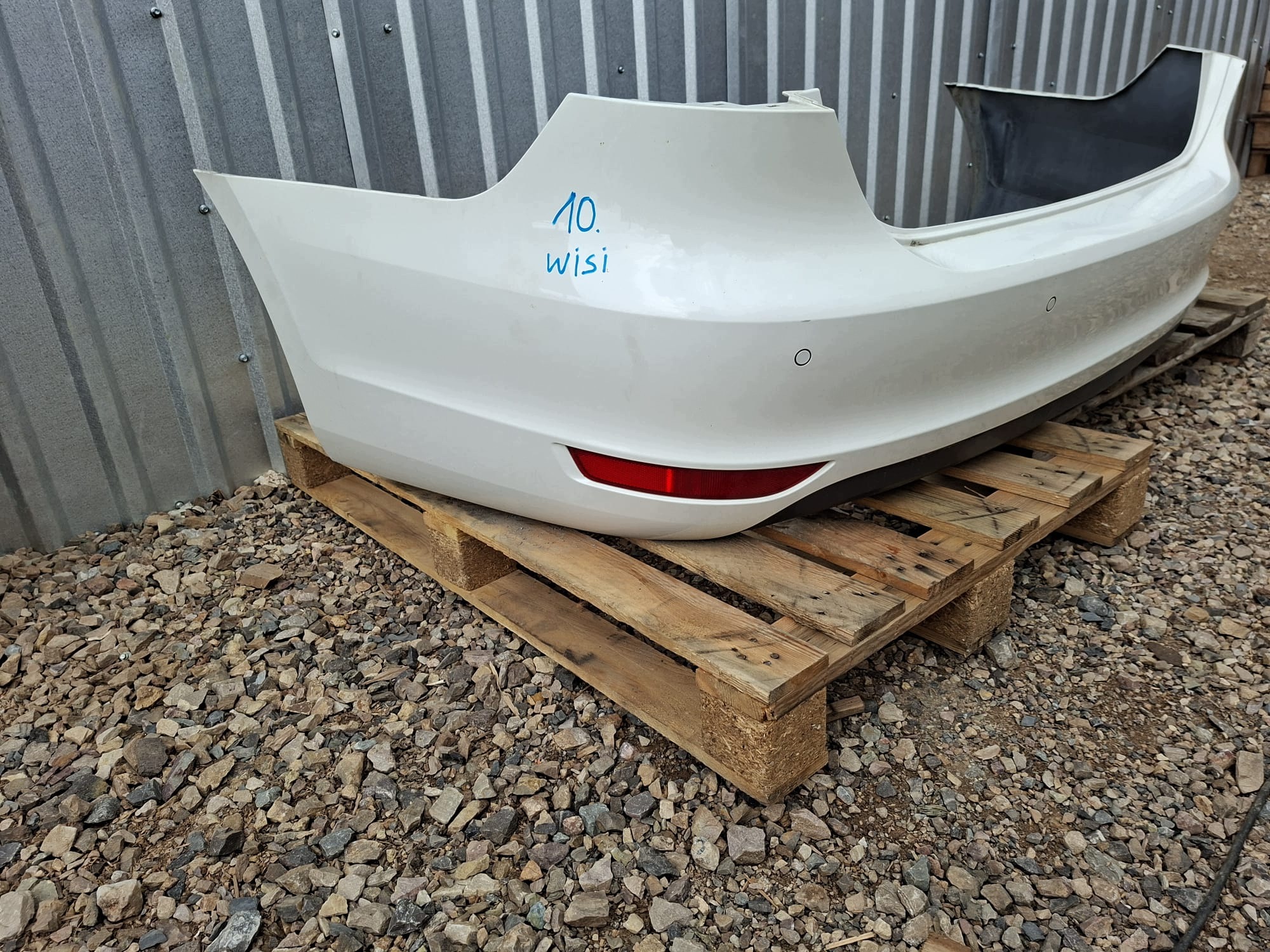 bumper rear part rear Volkswagen Jetta VI 5C PDC LB9A