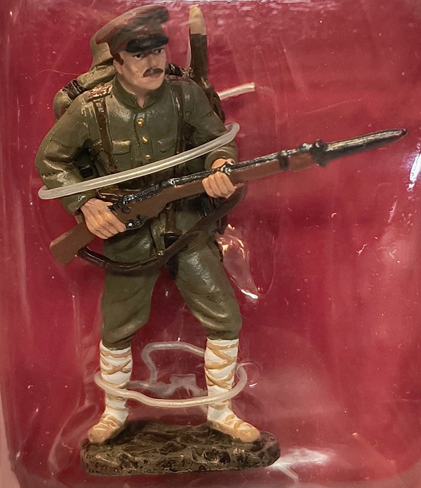 Fantassin Bul. Macedoine 1918 1/32 Hachette Soldats De 14-18 No32B
