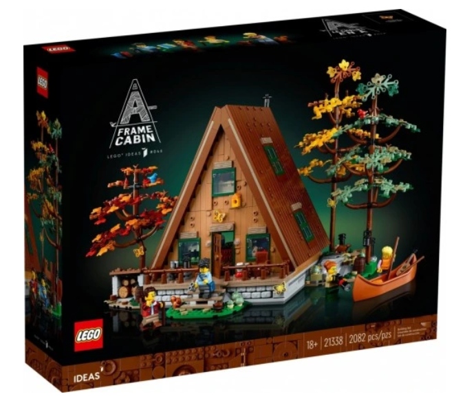LEGO 21338 IDEAS - CHATKA W KSZTAŁCIE LITERY A