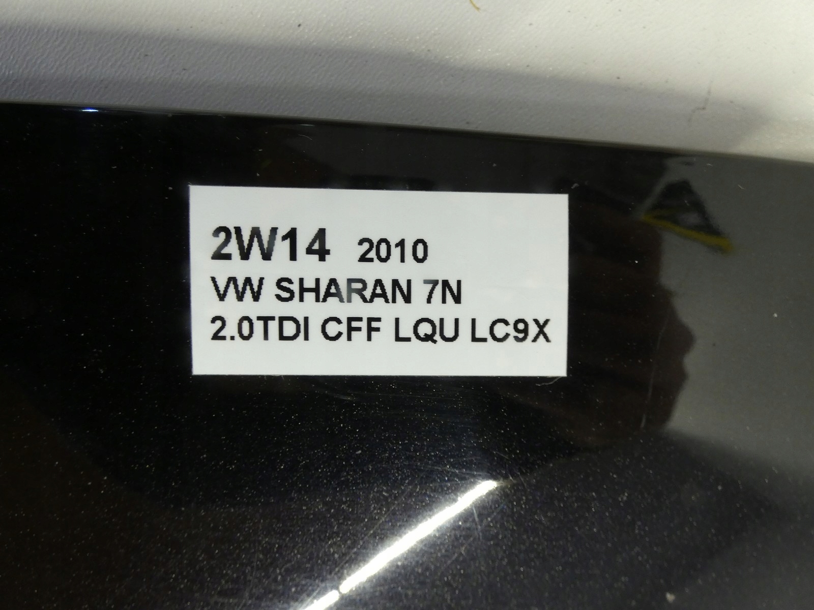 Cofano SEAT ALHAMBRA II 7N 10R- nero LC9X