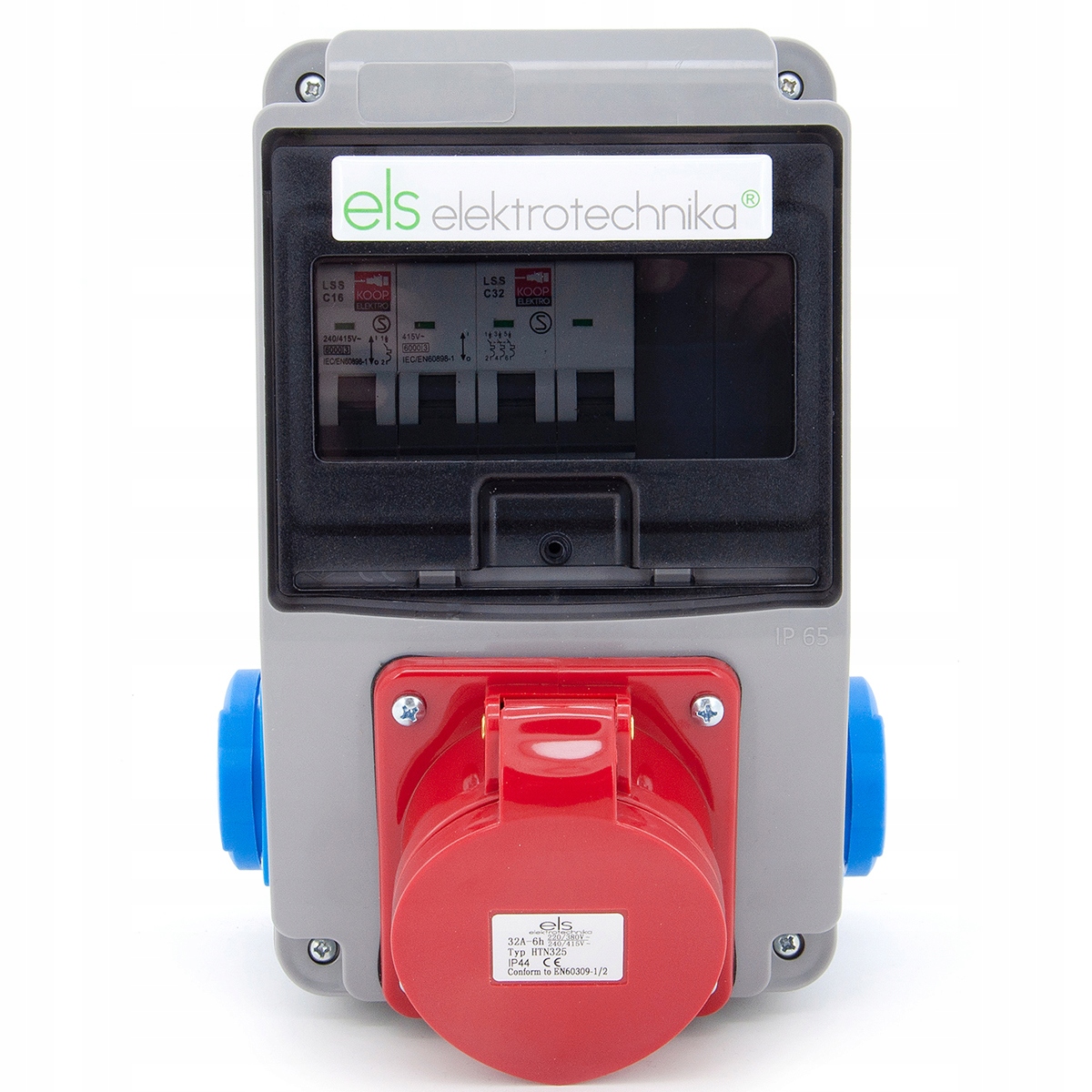 ROZDZIELNICA OGRODOWA ZABEZPIECZONA 32A/5P 2*GS 6M Marka ELS Elektrotechnika