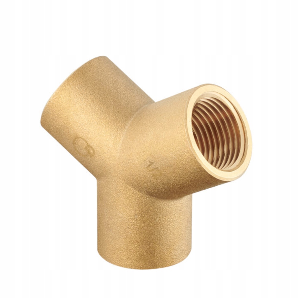 Mosadzný trojuholník typu Y Gw 1/2" DN15 Diamond