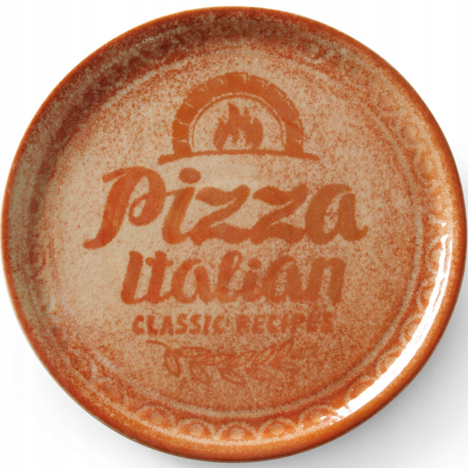 Tanier na pizzu Hendi porcelán červený, priemer 310 mm, výška 17 mm, 6 ks