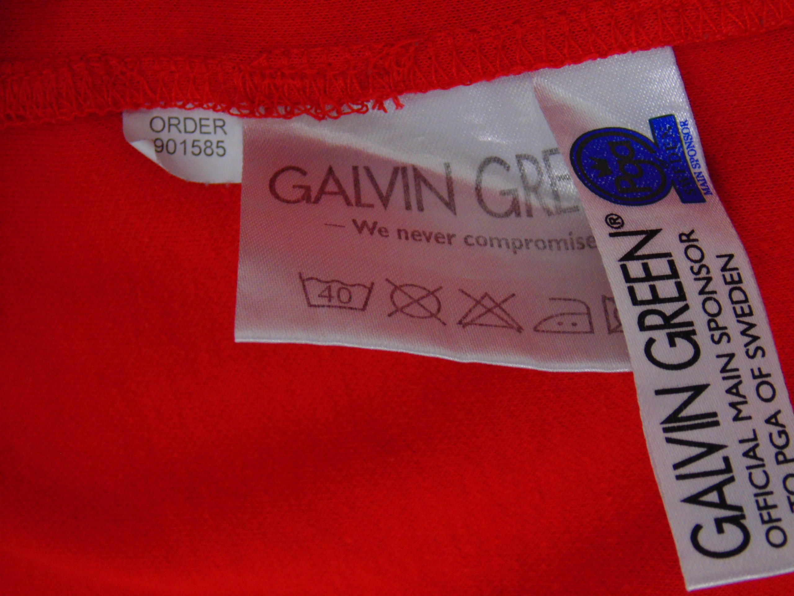 GALVIN GREEN GOLF COMFORT TECHNOLOGY POLO __ XL Rozmiar XL