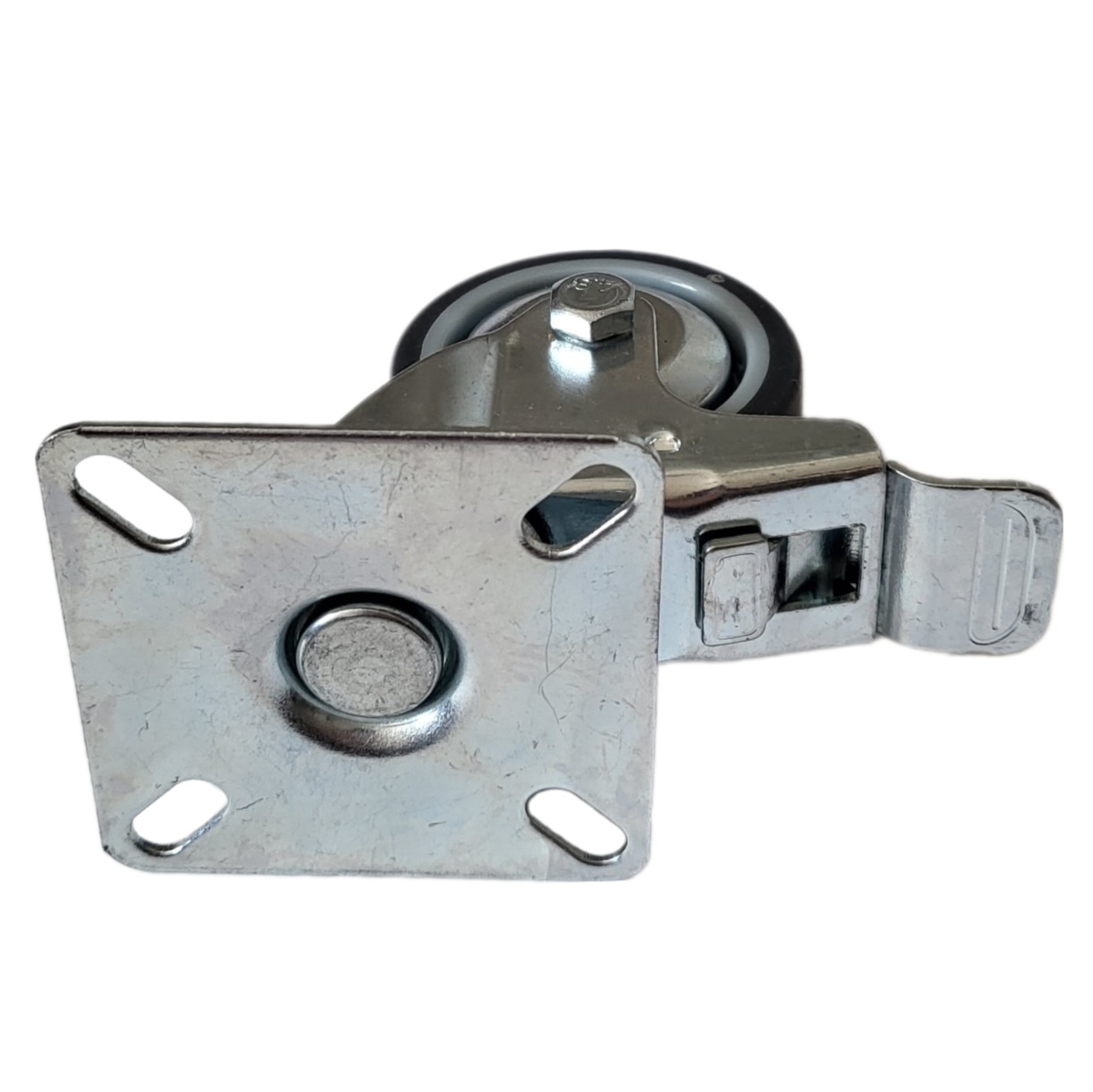 Koło kółko obrotowe 50mm na płytce z hamulcem Marka Colson