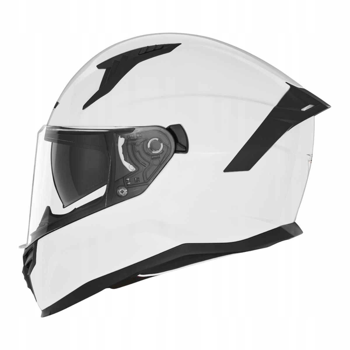 Prilba Nox N401 XXL Biela Lesklá