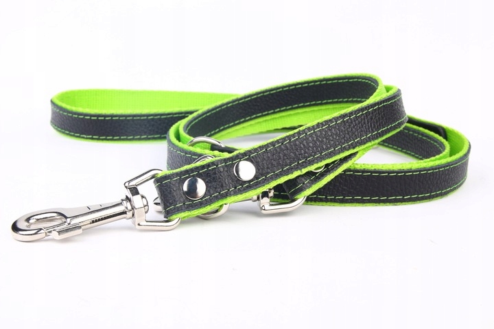 

Maced Smycz skora-tasma 12mm/120cm seledyn