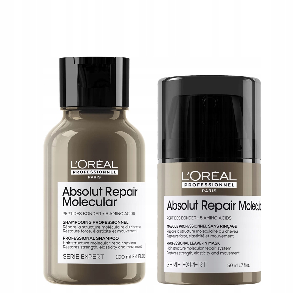 Loreal Absolut Repair Molecular obnovující sada šampon 100 krém 50