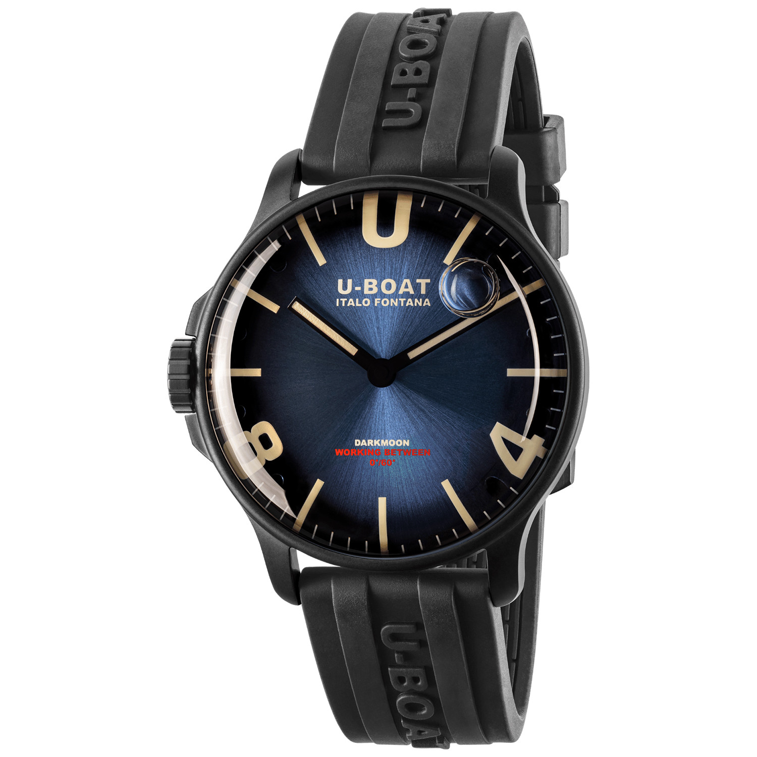 Pánské Hodinky U-boat 8700 černé