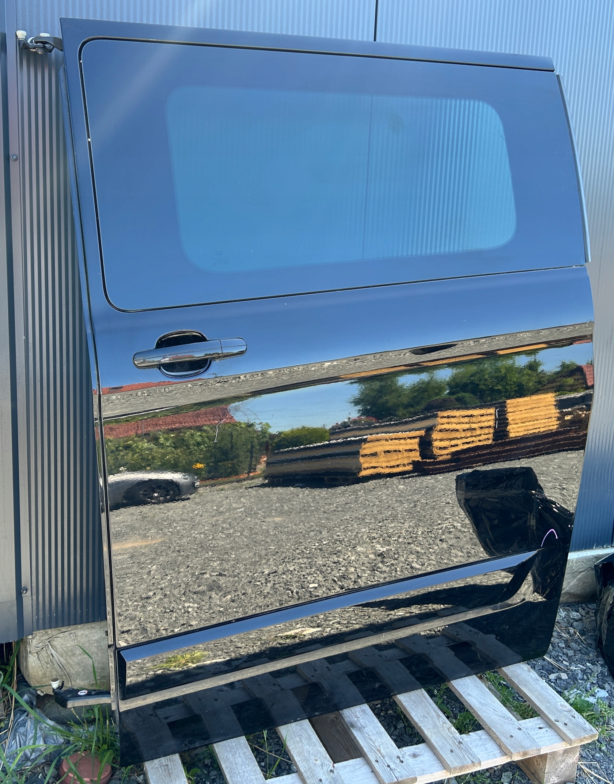 door side left sliding rear part FORD TRANSIT CUSTOM MK1 complete