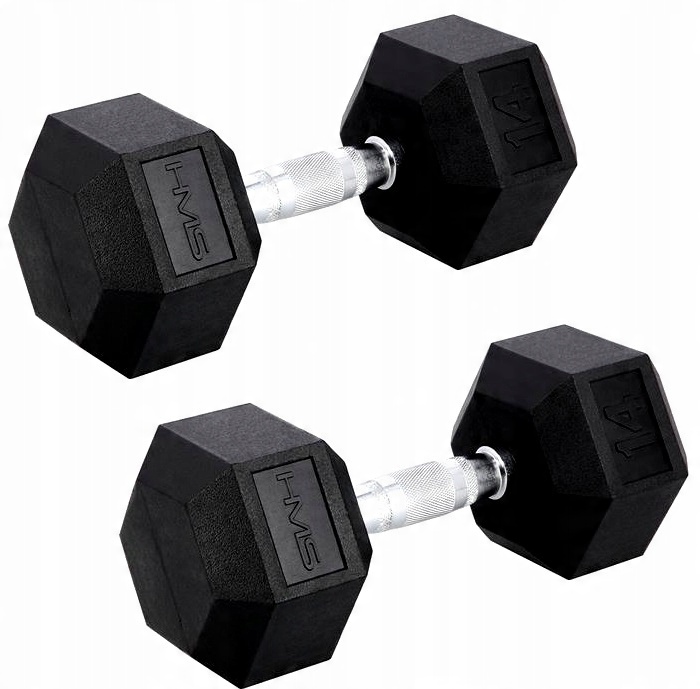

Zestaw 2x Hex Hantle Hantelki Ciężarki 14 kg 28kg