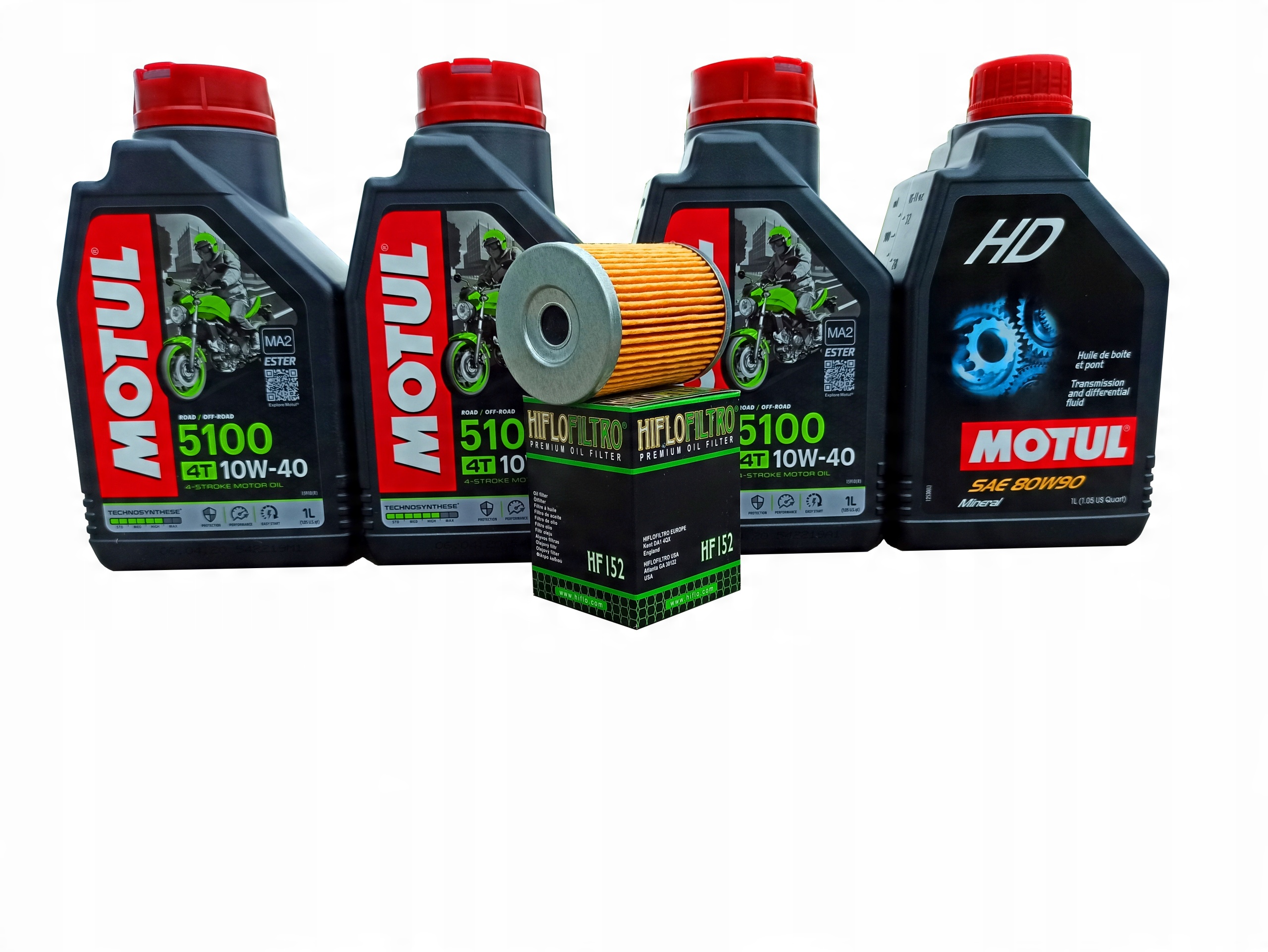 

Zestaw olej Motul filtr Cf Moto 520 C-force 520