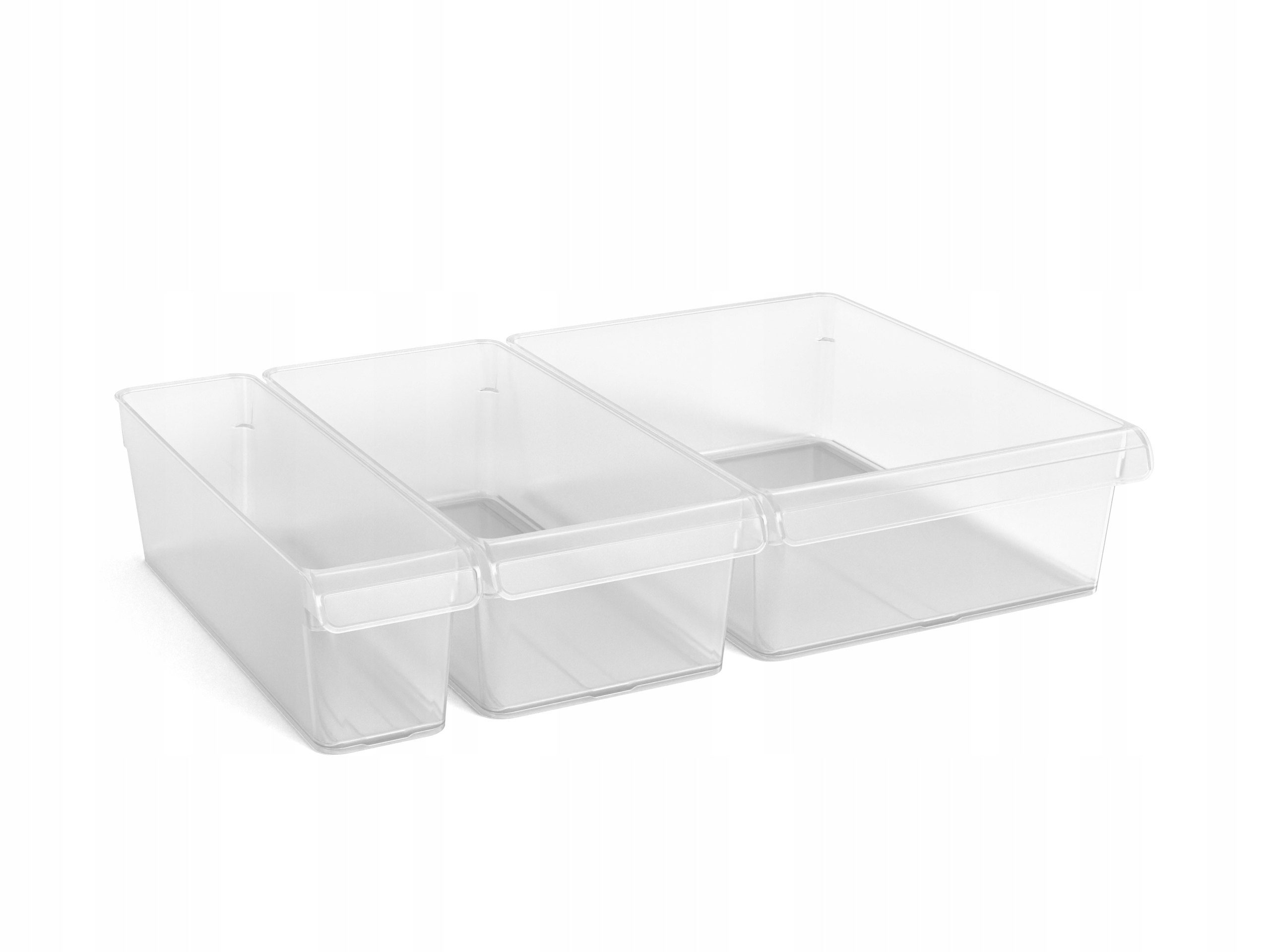 

Pojemniki organizery do lodówki 3el.Rotho Loft