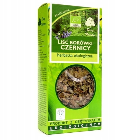 

Borówka czernica liść herbatka eko 25g Dary Natu