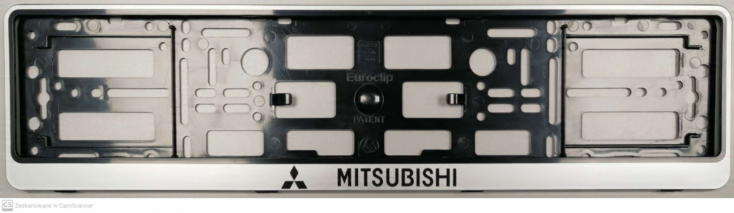 

Ramka pod tablice rejestracyjną Mitsubishi
