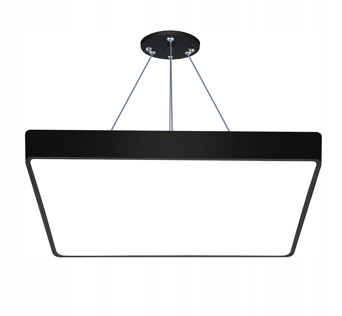 Led kancelářská lampa stropní závěsný lustr čtverec 50W CCD